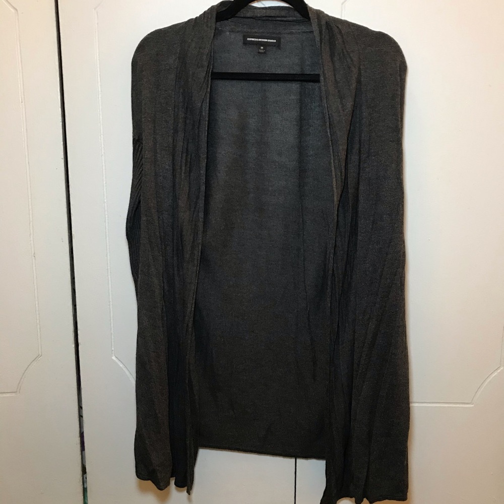 Gray Express Cardigan - image 1